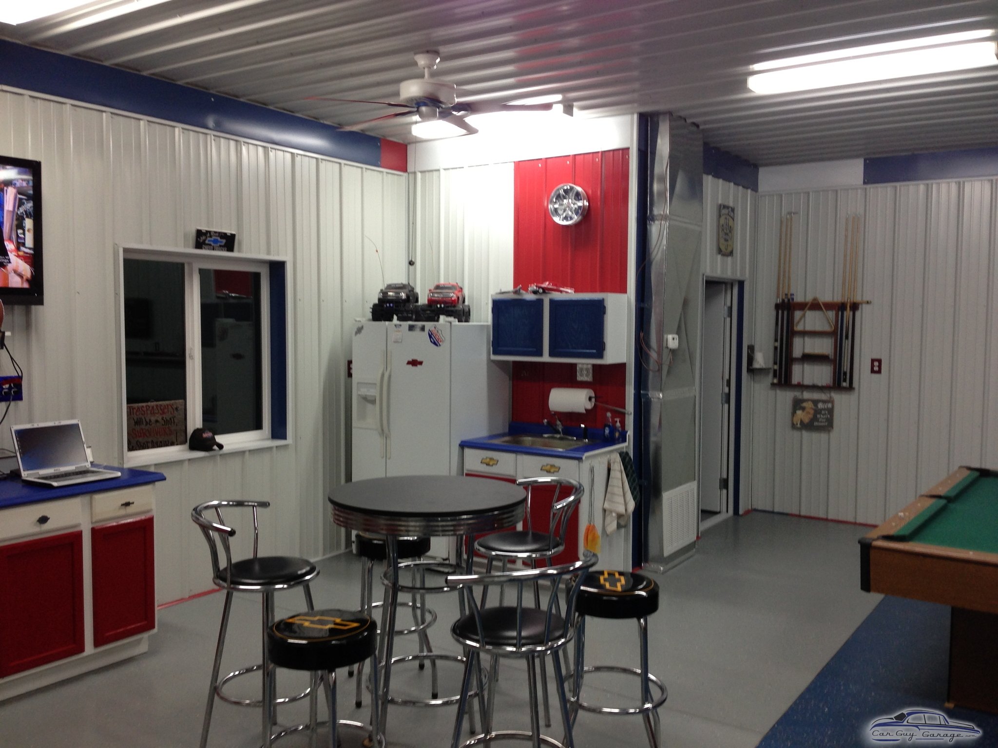 R & L Mancave with Car Guy Garage Diamond Cut Recepticle Face Plates from Neosho, MO