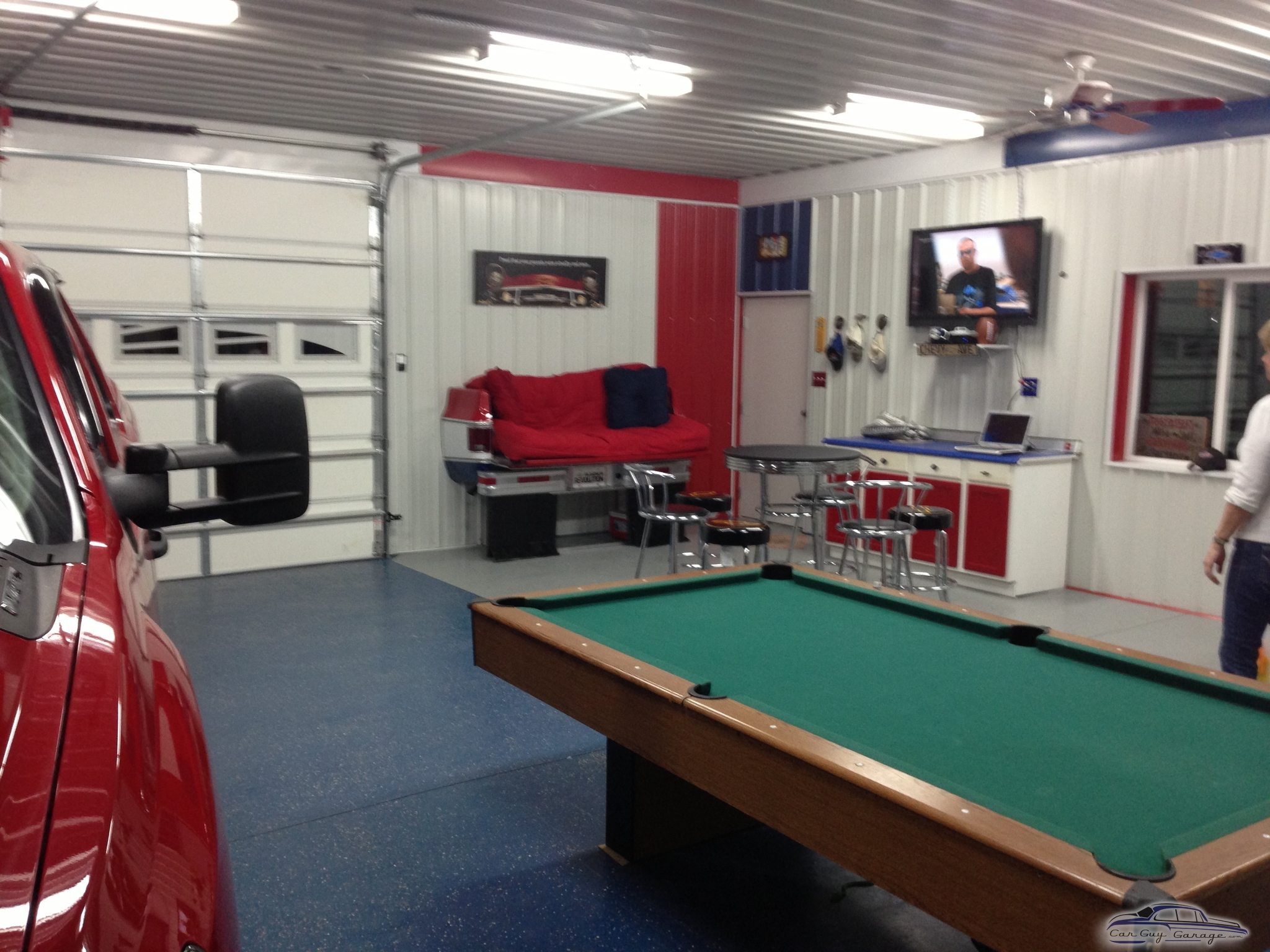 R & L Mancave with Car Guy Garage Diamond Cut Recepticle Face Plates from Neosho, MO