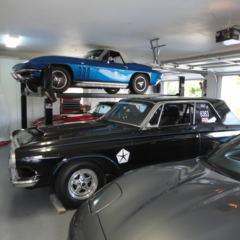 Classic Car Garage with Lift and Tool Chest - Danny from Fallbrook, CA