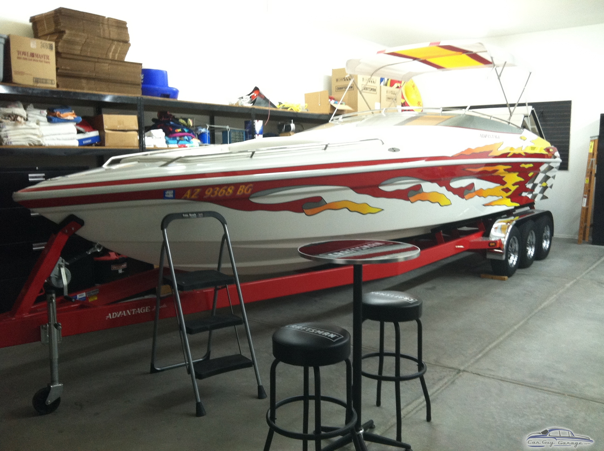 My Boat Garage Lake Havasu Az. from Chino, CA