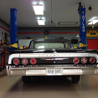 Classic Chevy in Well-Equipped Garage with Car Lifts - Mike Manship from Bowling Green, KY
