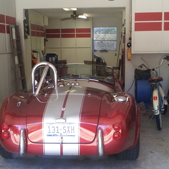 Classic Car and Bicycles in Organized Garage - Steve from Friendswood, TX