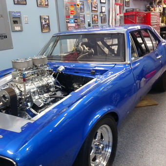 Classic Blue Muscle Car and Tool Storage - Yogi from Pasadena, MD