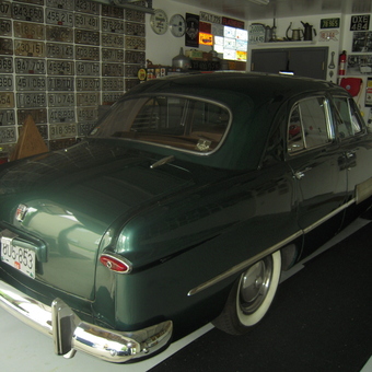 Classic Car and Vintage License Plates Wall - Don from Germantown, MD