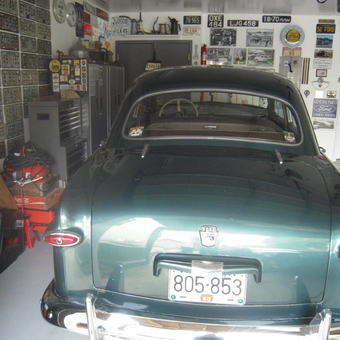 Classic car, tool cabinets, and vintage decor - Don's garage from Germantown, MD
