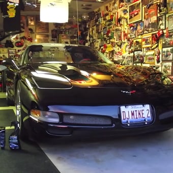 Corvette Garage with Collectibles and Car Care Products - Italian Stallion from Darien, IL