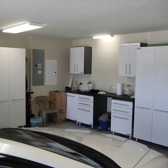 Modern Garage Cabinets and Storage Solutions - RL from The Villages, FL