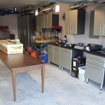 Modern garage with storage cabinets and tool chests - Turbo from Rancho Cucamonga, CA