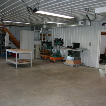 Spacious Garage With Workbenches and Storage Cabinets - Mike T from Rush, NY
