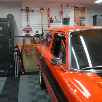 Classic car, garage safe, and wall storage - Steve from South Shores, CA