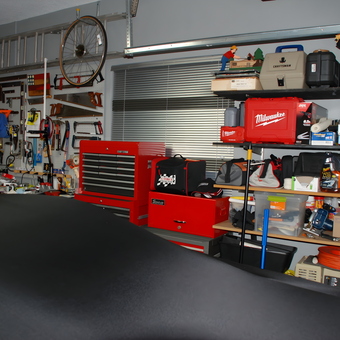 Organized Garage With Tool Cabinets and Wall Storage - Herb from Coral Springs, FL