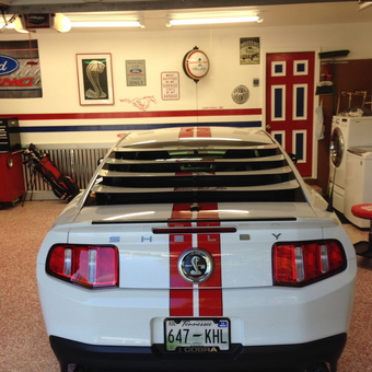 Ford Shelby Mustang in Decorated Garage - Billy Joe Davis from Knoxville, TN