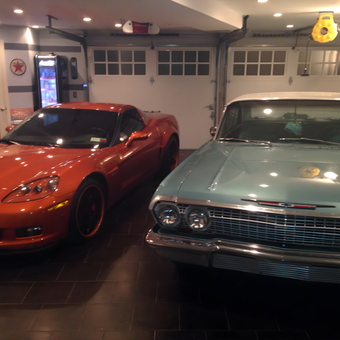 Custom Garage With Classic and Modern Cars - Michael from Malba, NY