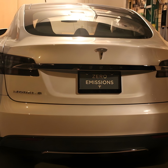 Tesla Model S in Organized Garage - Eddie from Mesa, AZ