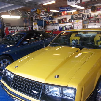 Ford Mustangs and Racing Decor Garage - Randy from Lebanon, MO