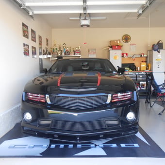 Camaro Garage with Wall Decor and Storage - Tommy R from Glenpool, OK