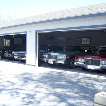 Classic Cars in Spacious Three-Car Garage - jagbuxx from Simi Valleyq, CA