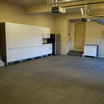 Modern Garage Cabinets and Storage - ReMarkable ReModeling from Rocky Hill, CT
