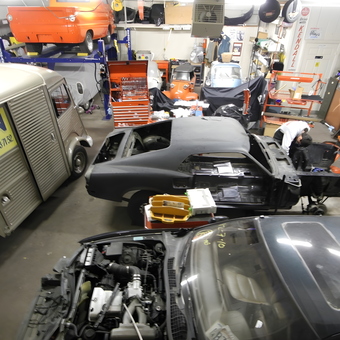 Classic Car Restoration Garage With Tools and Lifts - Jonathan from Burlingame, CA