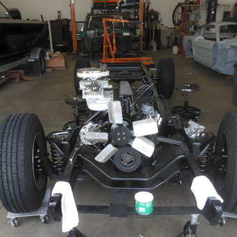 Classic Car Frame Restoration with Tools and Lift - Iansuzuki51 from Tigard, OR