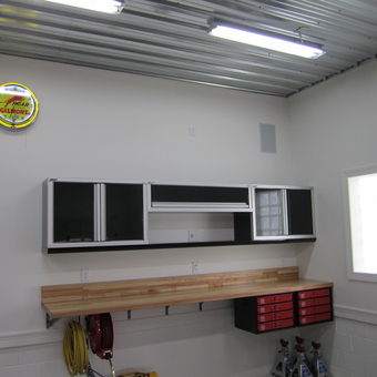 Garage Wall Cabinets, Workbench, and Storage Drawers - Chip from Duncansville, PA