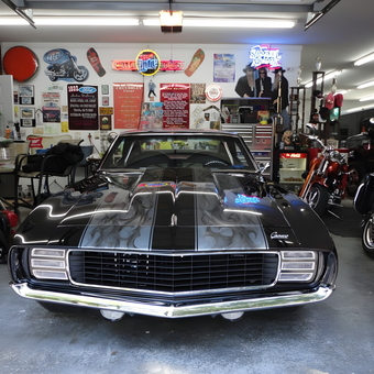 Classic Camaro, Motorcycles, Neon Signs and Wall Decor - Mike from Athens, TN