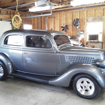 Classic Car and Organized Tools in Garage - Danny from Huntingtown, MD