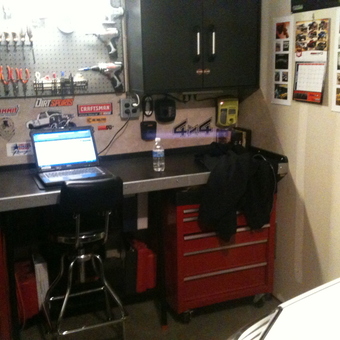 Organized Garage Workbench with Tool Storage - Mark from Beaverton, OR