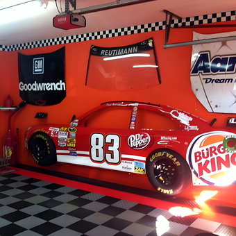 Racing Car Wall Decor and Garage Signs - Alex Patton from Lincolnton, NC