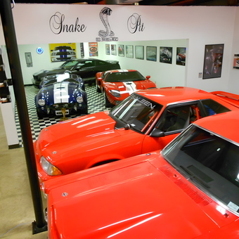 Classic Car Garage with Racing Decor - Ron from Dunlap, TN