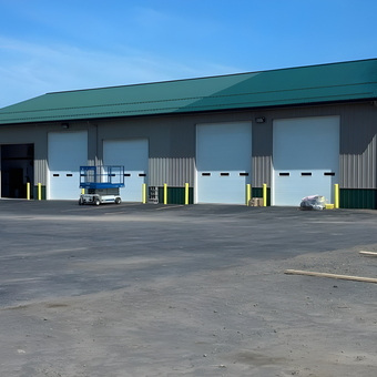 Large Metal Garage With Four Bays and Green Roof - Billy Boy from Webster, NY