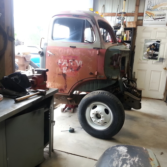 Classic Truck Restoration Garage with Tools and Workbench - falconwagon62 from Trenton, OH