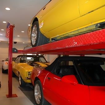 Garage Car Lift with Classic Corvettes - 96LT4 from Kennesaw, GA