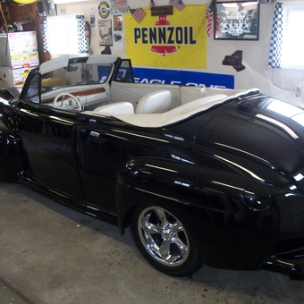 Classic Black Convertible in Detailed Garage - yep4sale from Allegany, NY