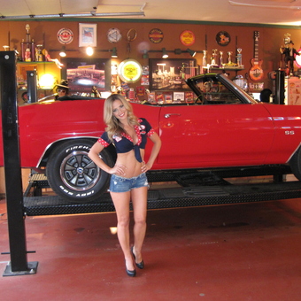 Classic Car Garage with Lift and Decor - Lance Jones from Saint Cloud, FL