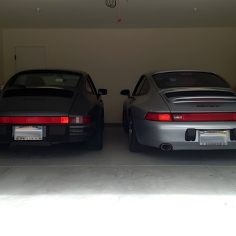 Two Porsche Carrera Cars in Spacious Garage - Jim from La Mesa, CA