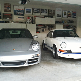 Porsche Cars, Garage Cabinets, Racing Decor - Kevin