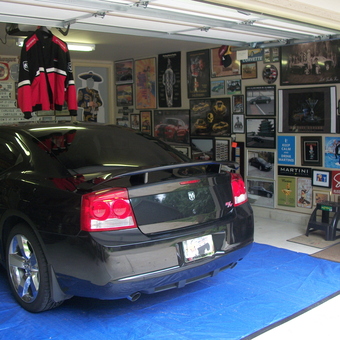 Dodge Charger, Car Art, and Garage Decor Display - Rick from South Bend, IN