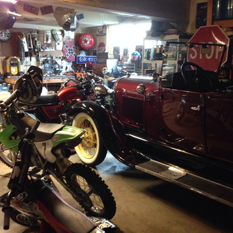 Vintage Car, Motorcycles, and Garage Decor - Dave L from Kirkland, WA