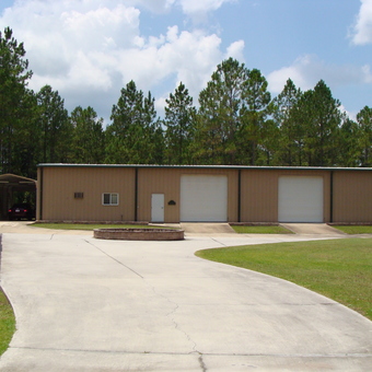 Spacious Metal Garage With Dual Bays And Carport - Tony from Palatka, FL