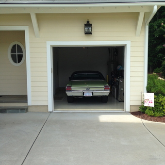 Classic Car in Clean Garage with Storage - Rich from Cornelius, NC