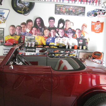NASCAR Wall Art, Diecast Cars, and Classic Roadster - WILD BILL'S SANCTUARY from MESA, AZ