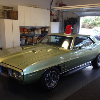 Classic Pontiac Firebird and Garage Cabinets - Julie from Mc Lean, VA