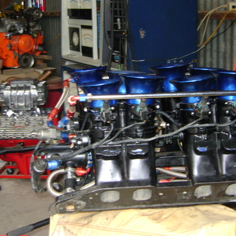 High Performance Engines and Parts in Garage - HAY STACK from Oakdale, CA