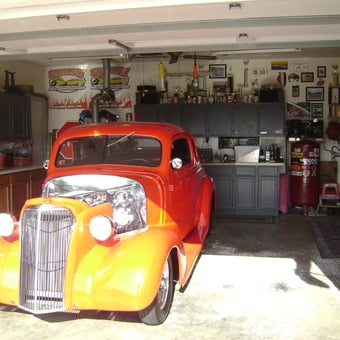 Classic Hot Rod, Garage Cabinets, and Air Compressor - Ken from Orland Park, IL