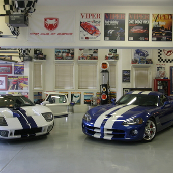 Custom Garage With Ford GT And Dodge Viper - Awsum GT from Fresno, CA