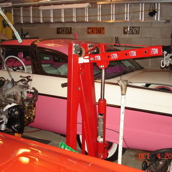Classic Car Garage with Engine Hoist and Tools - Redline from Pittsburgh, PA