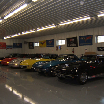 Classic Corvette Collection with Wall Decor - John from Ponca City, OK