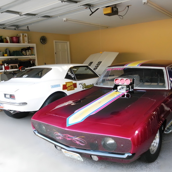 Classic Muscle Cars and Organized Garage Shelving - carnut01 from Lyman, SC