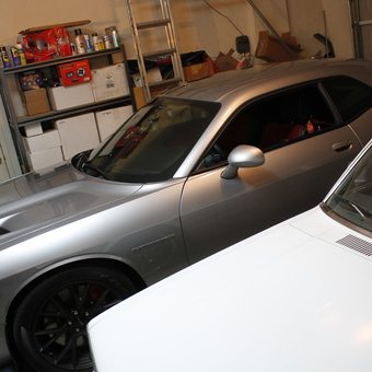 Organized Garage with Shelving, Cars, and Storage Boxes - Michael from Sun City, CA